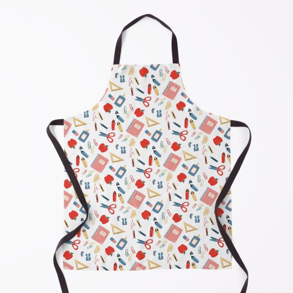 Item preview, Simple colorful back to school seamless pattern designed and sold by TinyFlowerArt.