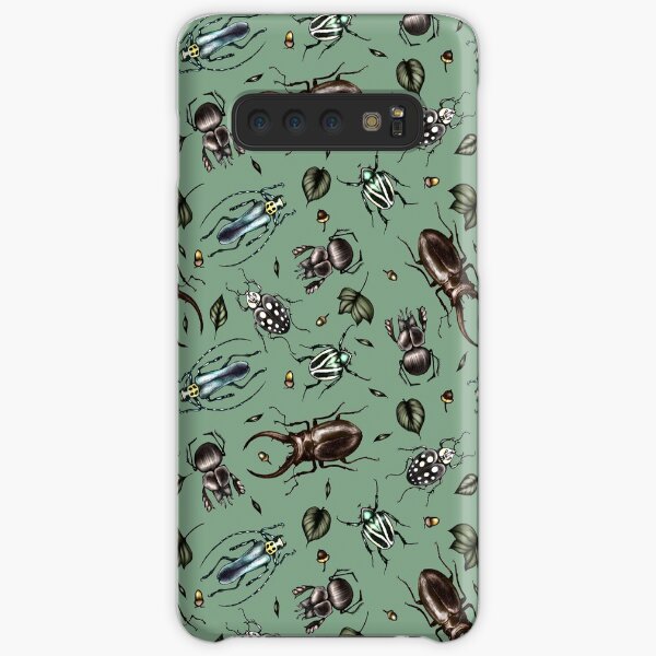 Colored beetle pattern - Insect collection Samsung Galaxy Snap Case