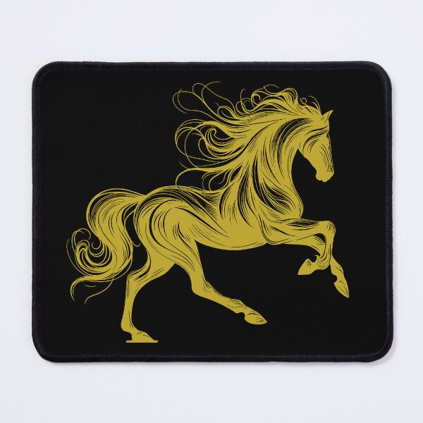 Item preview, golden horse lines  designed and sold by Mohamed Abd El Salaam.