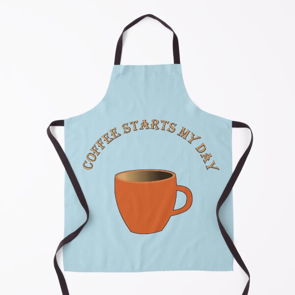 Item preview, Coffee Starts the Day designed and sold by zibziby.