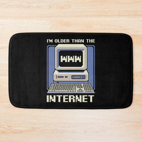 Item preview, Older Than The Internet - Vintage Computer Pixel Art designed and sold by Studio Mootant.