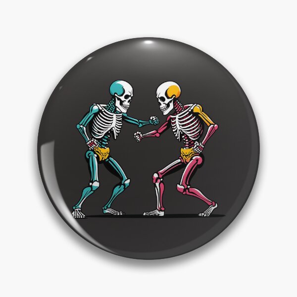 Item preview, Skeletons Battling designed and sold by HippieFarms11.