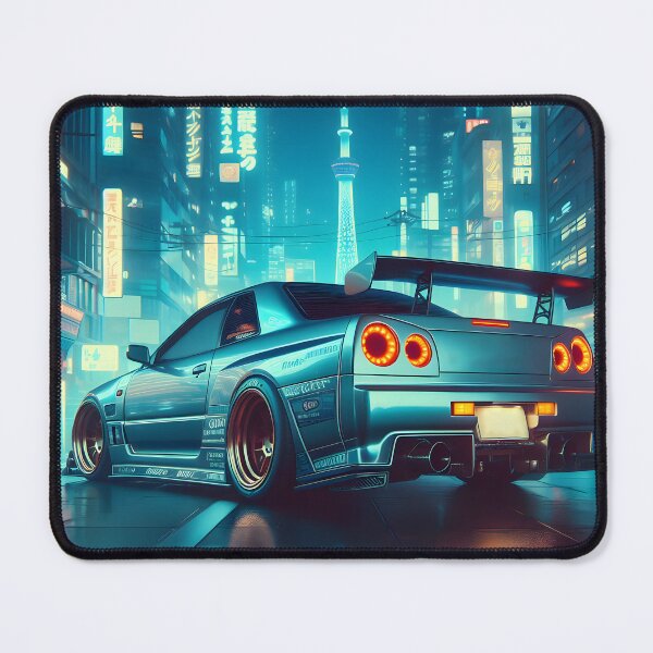 Item preview, Skyline R34 in Cyberpunk Cityscape designed and sold by RCStoreUy.