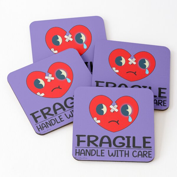 Item preview, Fragile Handle With Care designed and sold by Mustachio-Draws.