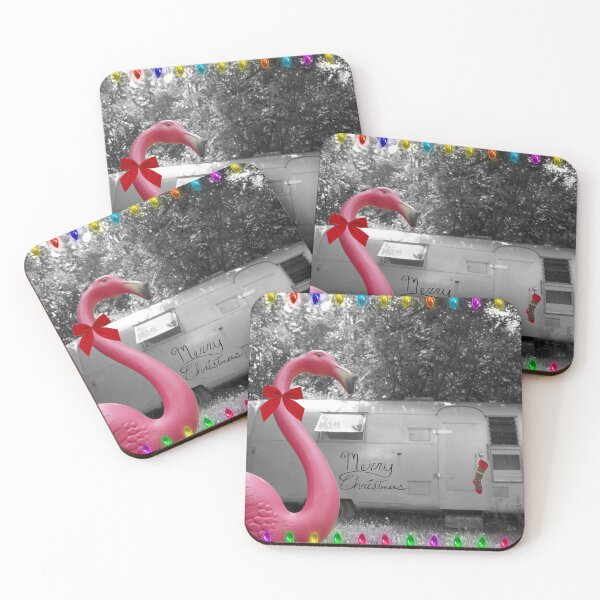 Item preview, Holiday Pink Flamingo designed and sold by Hilary Walker.