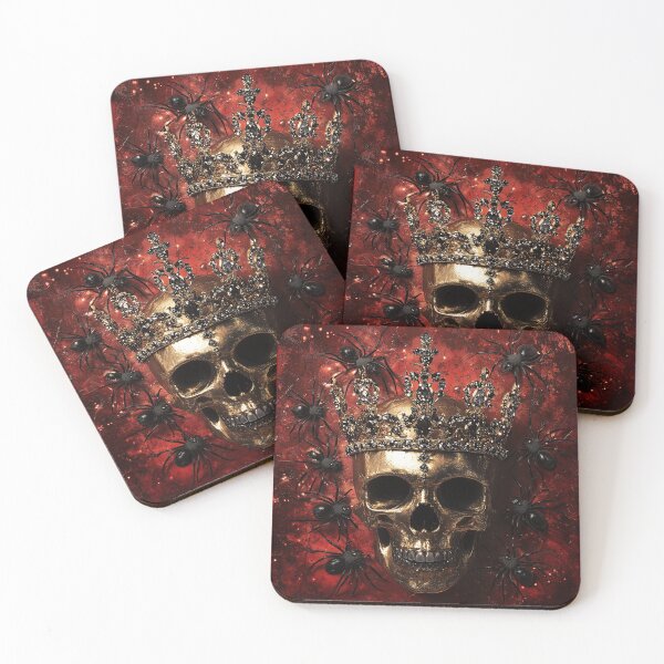 Item preview, Crowned Skull of Darkness designed and sold by Suzana Djordjevic.