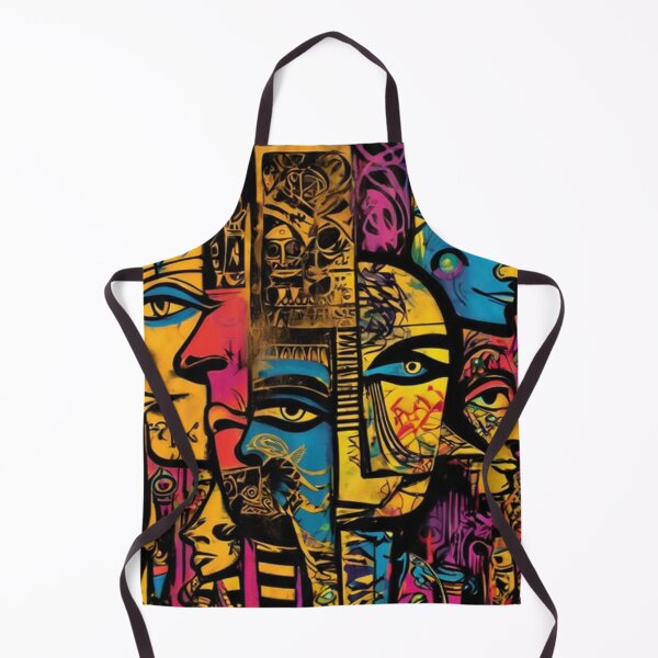 Item preview, Abstract Cartoon Faces Graffiti designed and sold by TheDarkWardrobe.