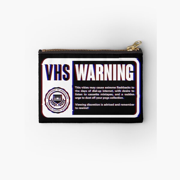Item preview, VHS Nostalgia Warning - Vintage Movie Info designed and sold by Studio Mootant.