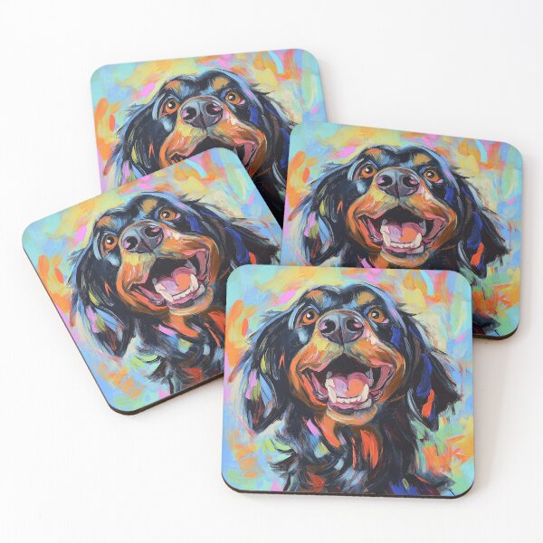 Item preview, Joyful Canine: Colorful Expression designed and sold by Suzana Djordjevic.