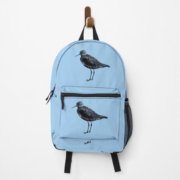 Item preview, Solitary Sandpiper Black Design designed and sold by designsasstultd.