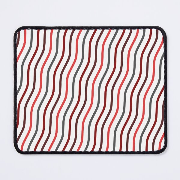 Item preview, Rainbow Colored Varying Wave Lines Parallel Wavy Strips designed and sold by EvergreenMotifs.