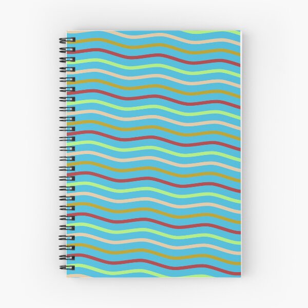 Item preview, Rainbow Varying Color Waves Flowing Colorful Waving Cascade designed and sold by EvergreenMotifs.