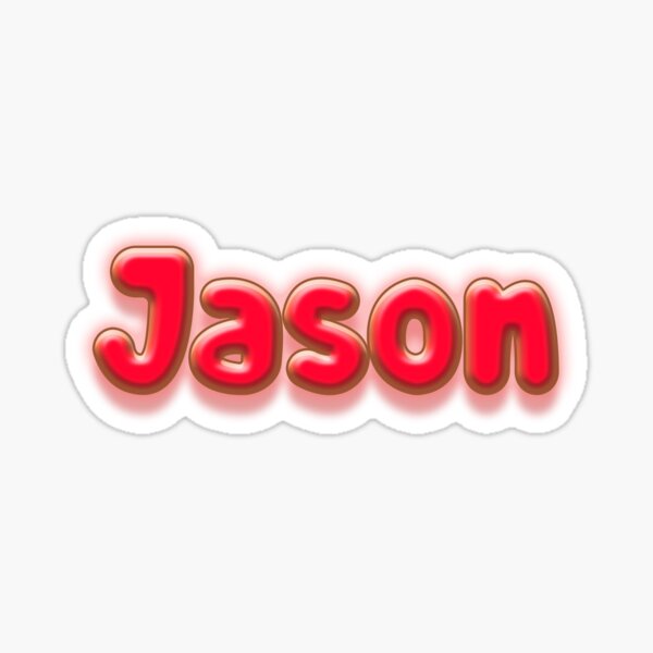 Vista previa del artículo con la obra «¡Logotipo de JASON!», diseñado y vendido por DeansDesigns87.