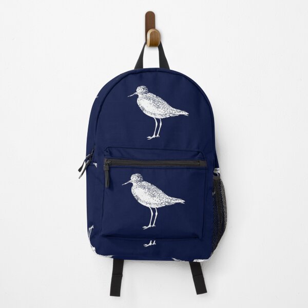 Item preview, Solitary Sandpiper White Design designed and sold by designsasstultd.