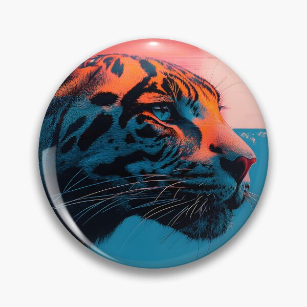 Artikelvorschau, Panther Pulse: Glitchcore-Vibes entworfen und verkauft von AI-Only Creations.