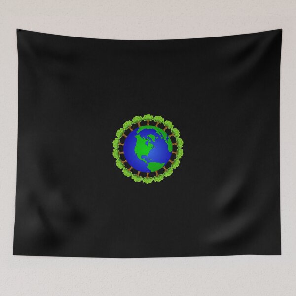 Item preview, Earth trees nature sea environment designed and sold by Kampfkeiler.