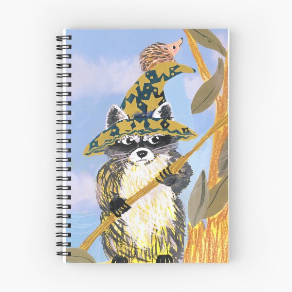 Item preview, Whimsical Wizard Raccoon - Fantasy Illustration by Jemma Jamie Skidmore designed and sold by Jemma Jamie Skidmore.