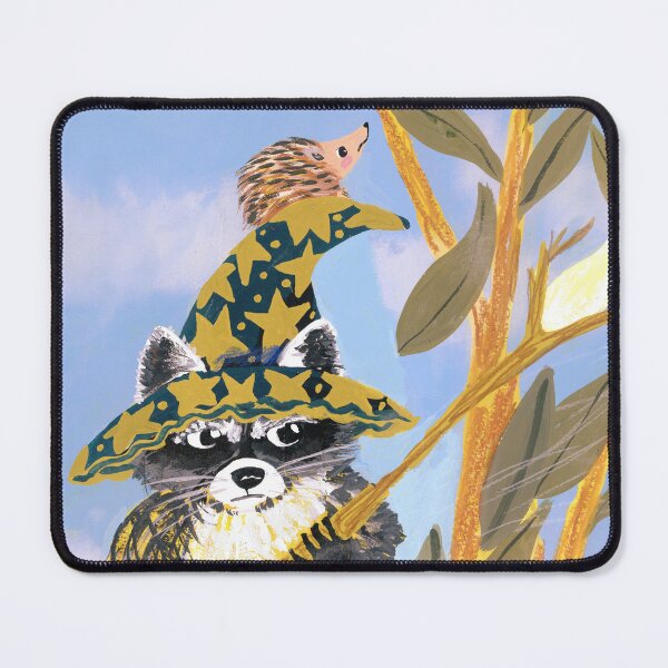 Item preview, Whimsical Wizard Raccoon - Fantasy Illustration by Jemma Jamie Skidmore designed and sold by Jemma Jamie Skidmore.