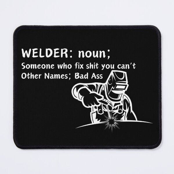Item preview, Welder, noun Design designed and sold by SarcastikTeez.