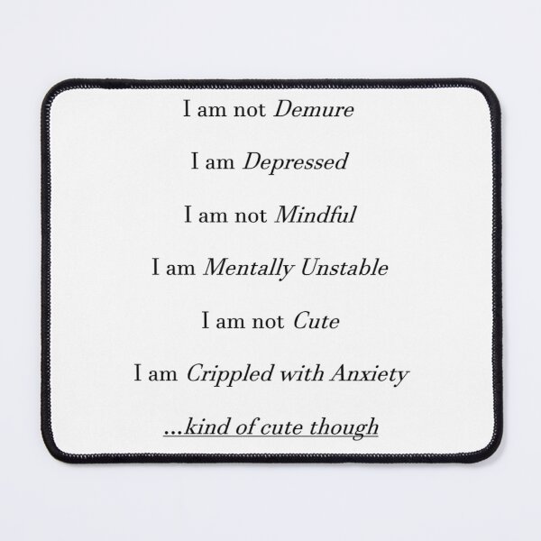 Item preview, Not Demure - But Kind of Cute designed and sold by RMH23.