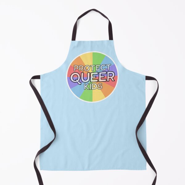 Item preview, Protect Queer Kids (pastel/black badge) designed and sold by EmiMills.