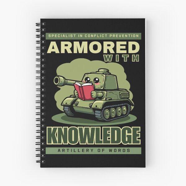 Item preview, Armored with knowledge, Specialist in conflict prevention designed and sold by antcpjr682.