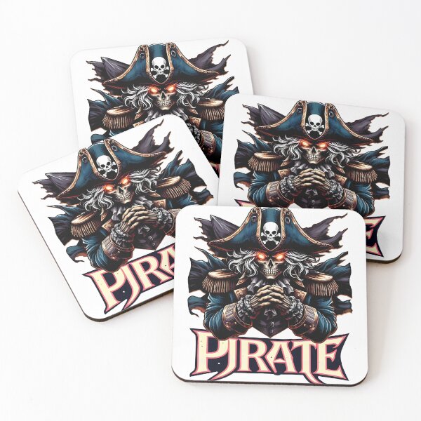 Item preview, Pirate Fire Eyes Retro designed and sold by JonelleTshirts.