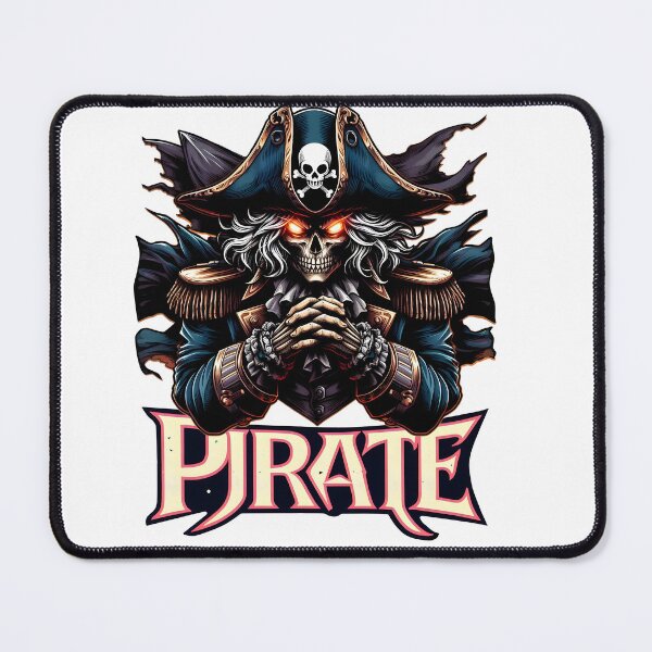 Item preview, Pirate Fire Eyes Retro designed and sold by JonelleTshirts.