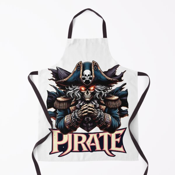 Item preview, Pirate Fire Eyes Retro designed and sold by JonelleTshirts.