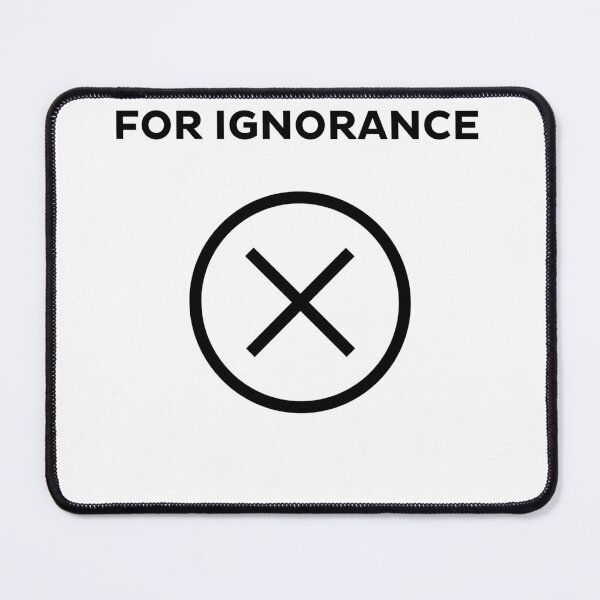 Item preview, Zero Tolerance for Ignorance designed and sold by Kamal Khajeb.