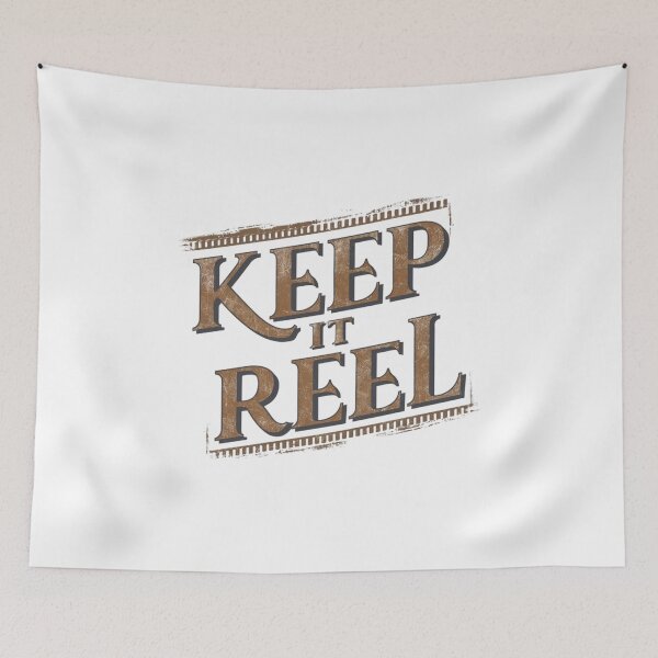 Item preview, Keep it Reel Design designed and sold by MrHStudio.