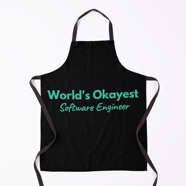 Item preview, World's Okayest Software Engineer designed and sold by Redstrawberry13.