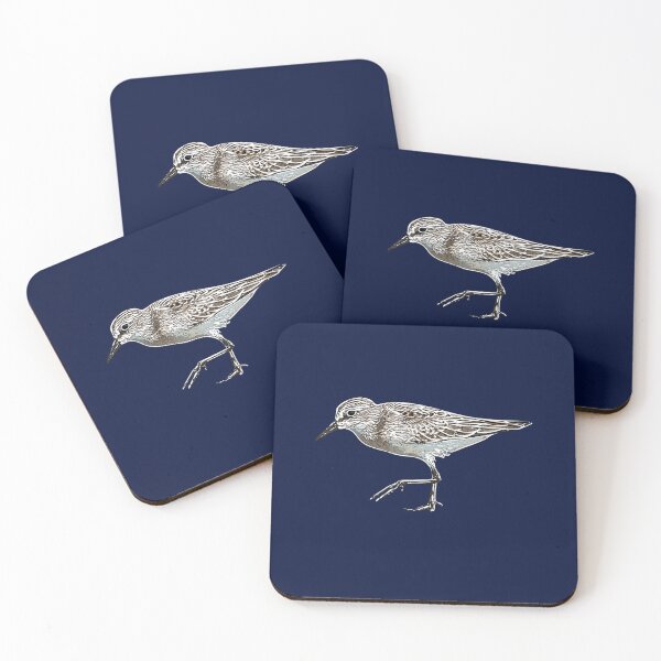 Item preview, Semipalmated Sandpiper White Alternate Design  designed and sold by designsasstultd.