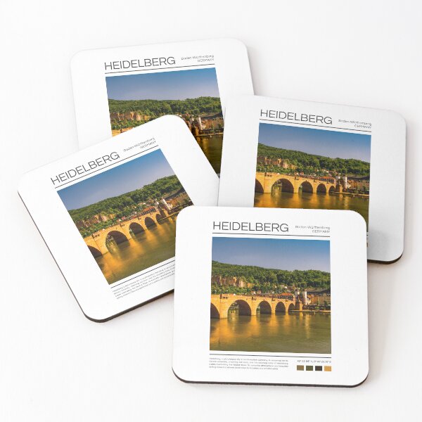Item preview, Heidelberg - Germany - Photography designed and sold by StudioRedKoala.