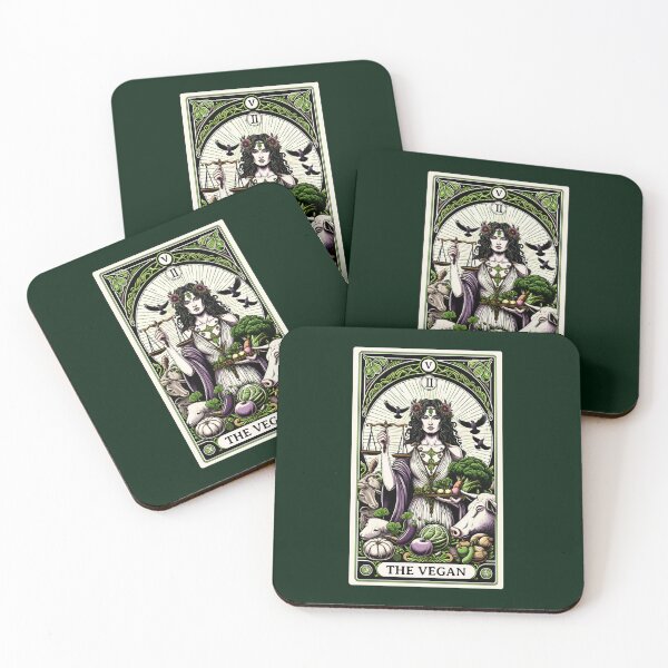 Item preview, The Vegan Tarot Halloween designed and sold by Cult of Seitan.