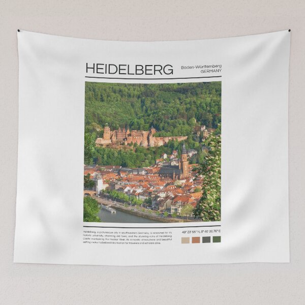 Item preview, Heidelberg - Germany - Photography designed and sold by StudioRedKoala.