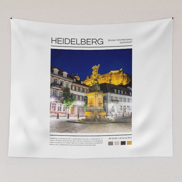 Item preview, Heidelberg - Germany - Photography designed and sold by StudioRedKoala.