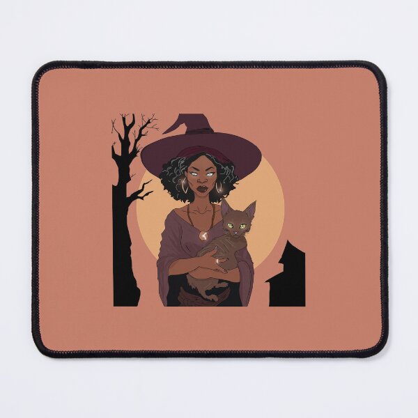Item preview, Witch with a cat (drawn by Li) designed and sold by CubsinShrubs.