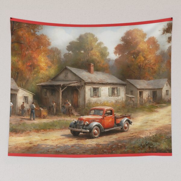 Item preview, Truck - Pickup - Living the rural life designed and sold by Mike Savad Photography.