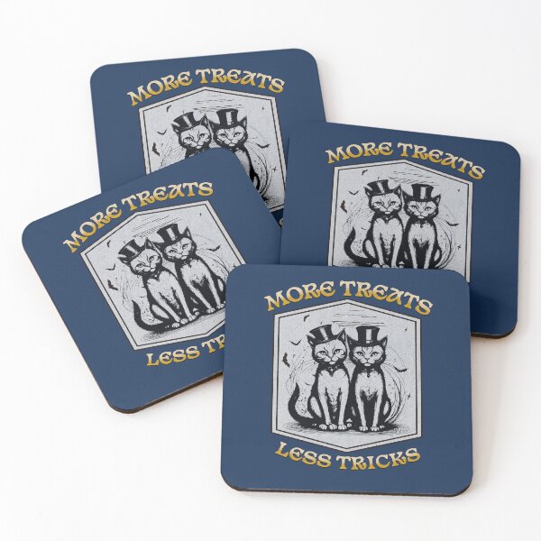 Item preview, More treats less tricks designed and sold by Purr95.