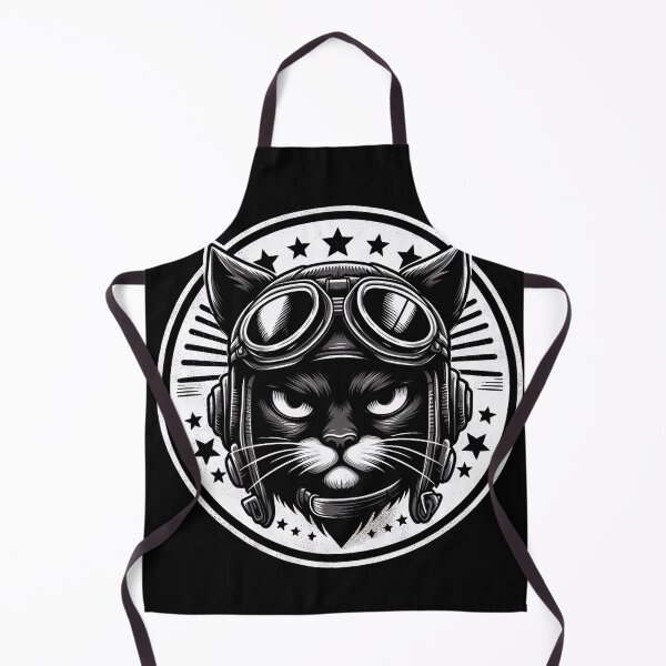 Item preview, Cat Pilot Patch designed and sold by PunkerLazar.