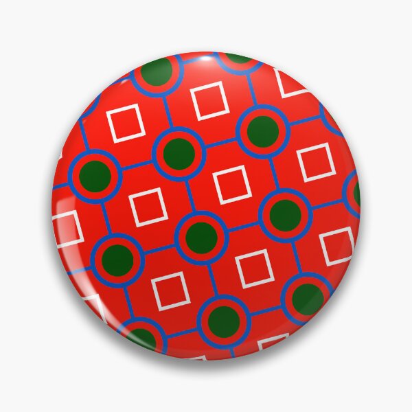 Item preview, Colorful Geometric Sequenced Grid Pattern Repeating Design designed and sold by EvergreenMotifs.