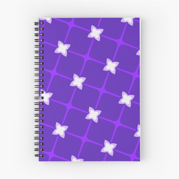 Item preview, Floral Star Grid Pattern Morocco Theme Flower Lattice designed and sold by EvergreenMotifs.