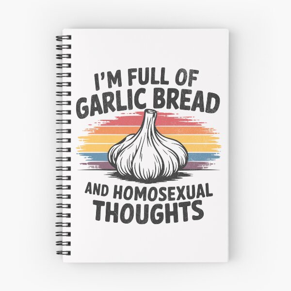 Item preview, Garlic Bread And Homosexual Thoughts designed and sold by Beanster-nl.