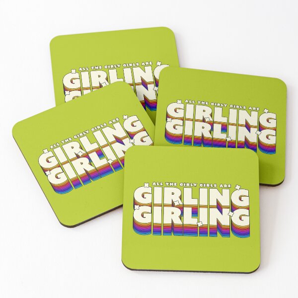 Item preview, all the girly girls are girling - le sserafim crazy k-pop merch designed and sold by matchakpop.