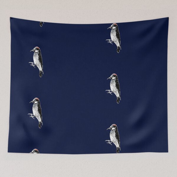 Item preview, Acorn Woodpecker White Alternate Design  designed and sold by designsasstultd.