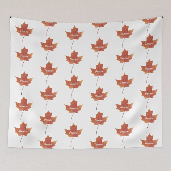 Item preview, Demure Fall Orange Maple Leaf designed and sold by peacefulpanini.