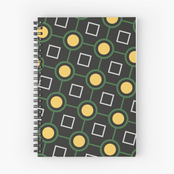 Item preview, Colorful Geometric Sequenced Grid Pattern Repeating Design designed and sold by EvergreenMotifs.
