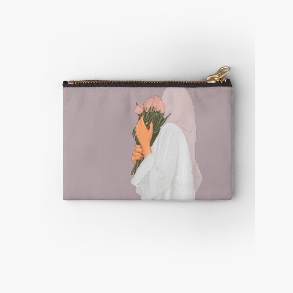 Item preview, Muslim hijabi girl with Flowers designed and sold by girlstrend.