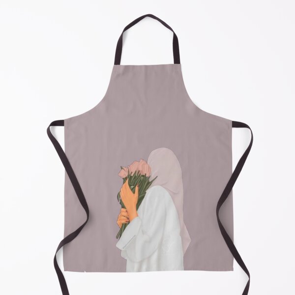 Item preview, Muslim hijabi girl with Flowers designed and sold by girlstrend.